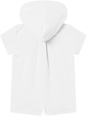 Saltabad Charlie Frotté Jumpsuit, Hvit