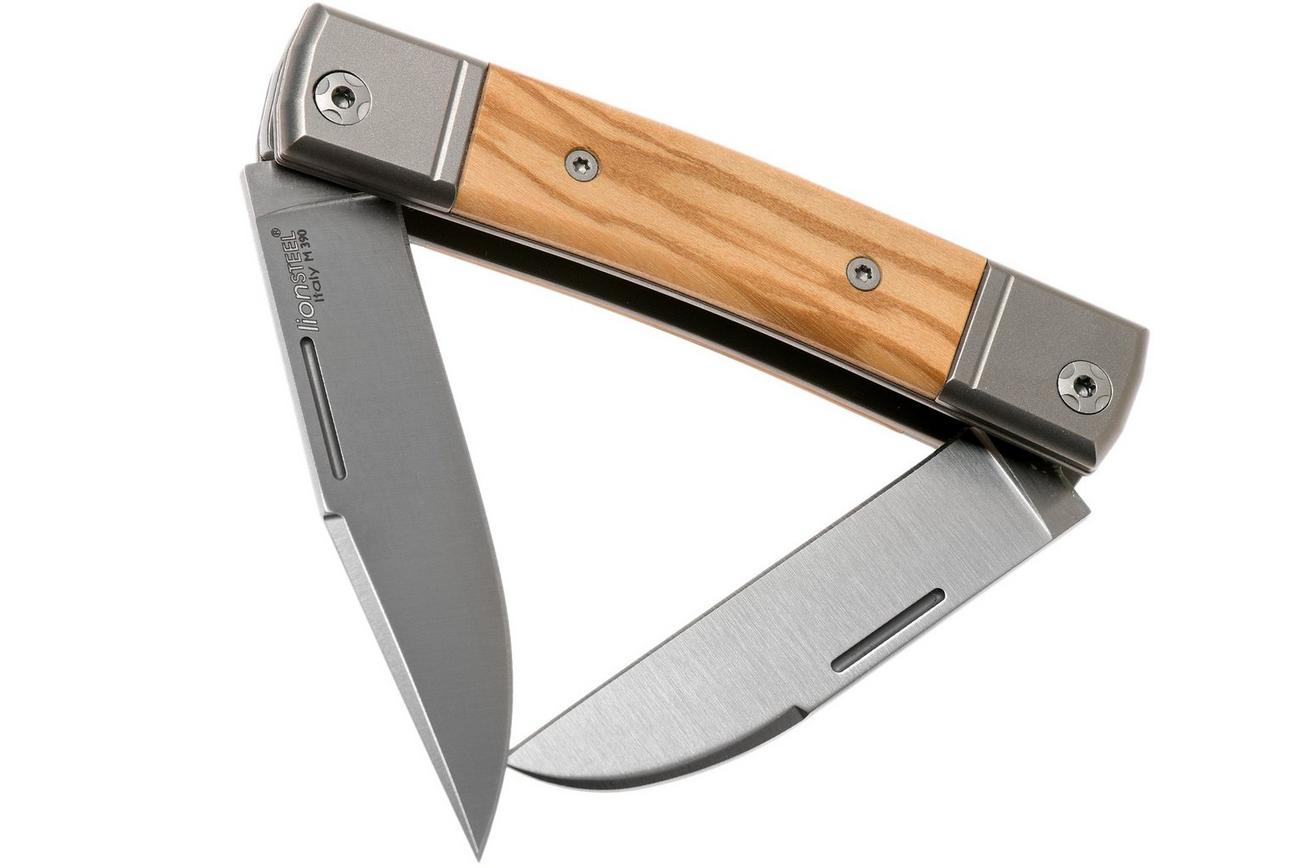LionSteel BestMan BM13 UL Olive slipjoint zakmes