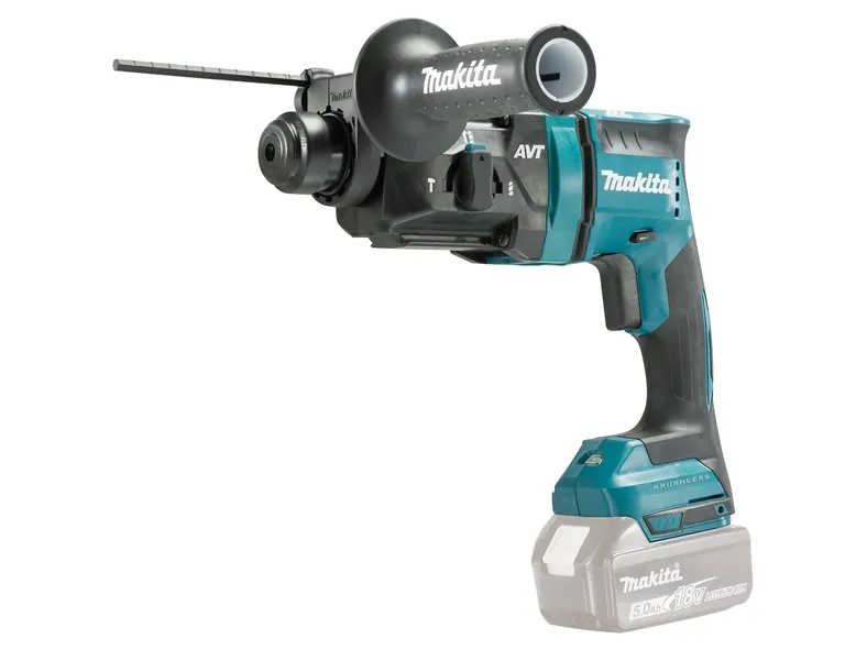 Makita DHR182Z - Roterende hammer - ledningfri - 3 tilstande - SDS-plus 18 mm - 1.7 Joule - intet batteri - 18 V