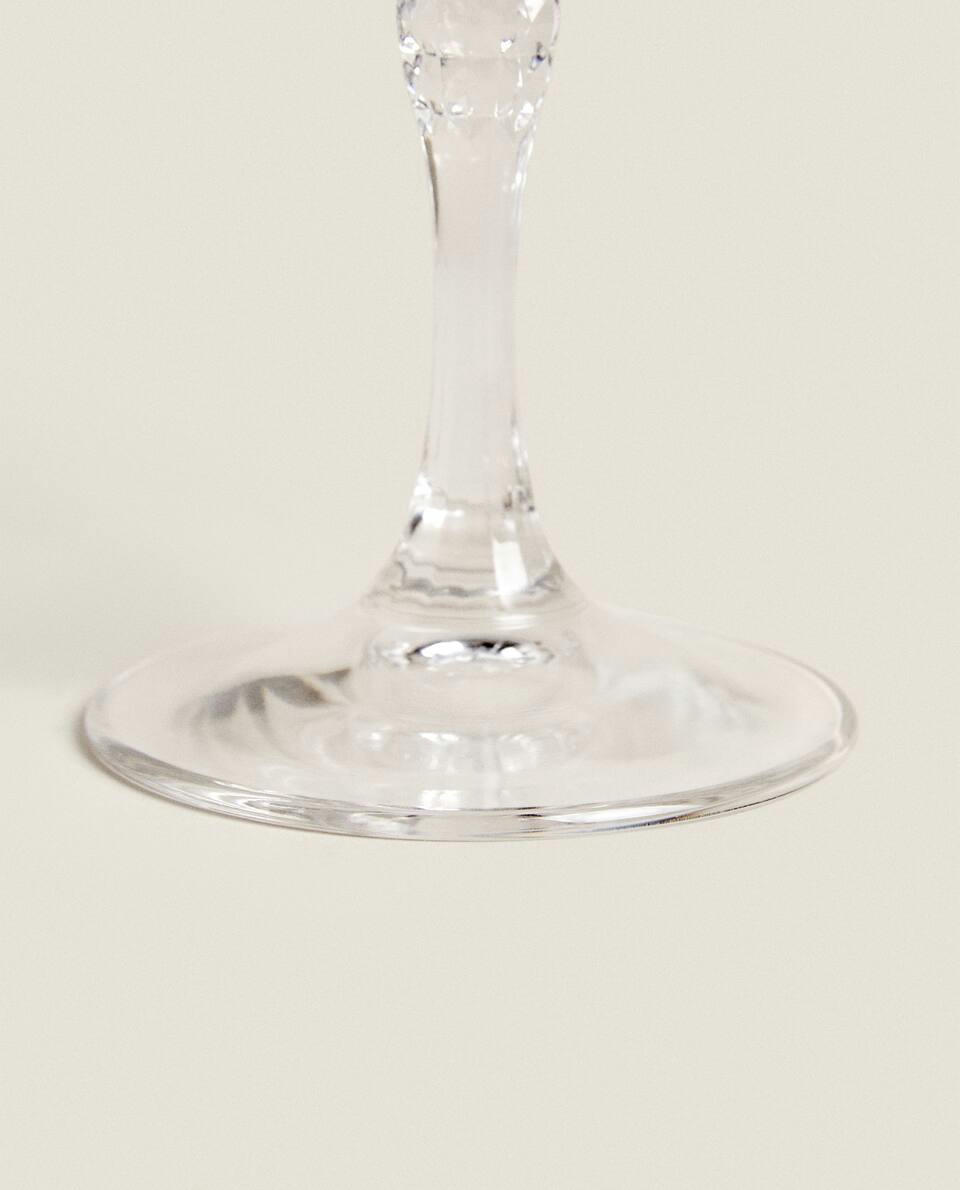 TAÇA DE COQUETEL FACETADA