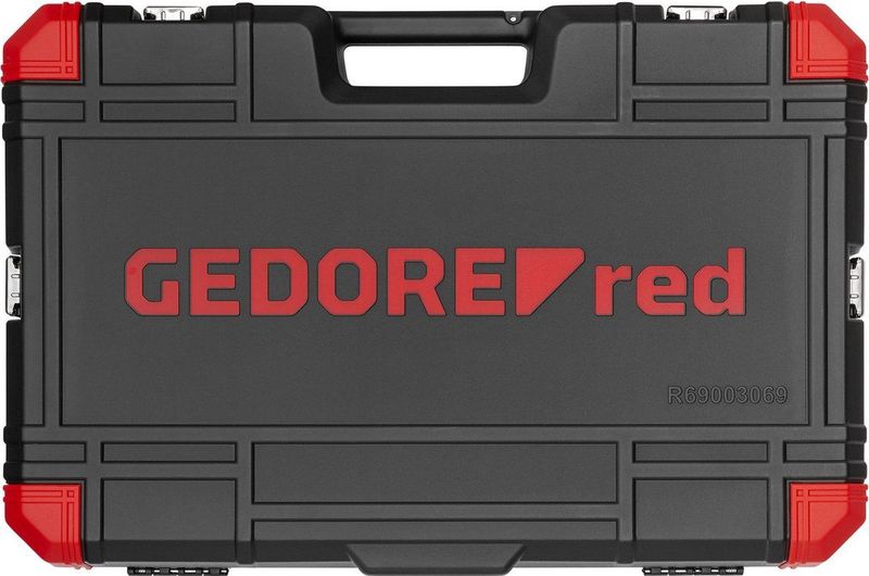Gedore RED - Dopsleutelset - 69-delige Gereedschapset - Chroom-vanadium Staal
