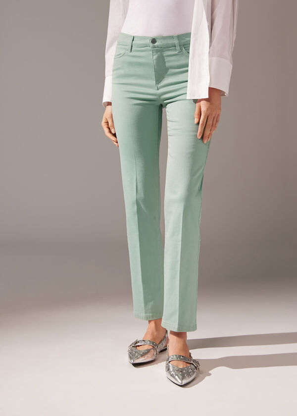 Calça jeans ecológica confortável