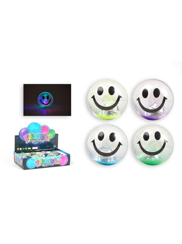 BALLE REBONDISSANTE SOURIRE LUMINEUSE