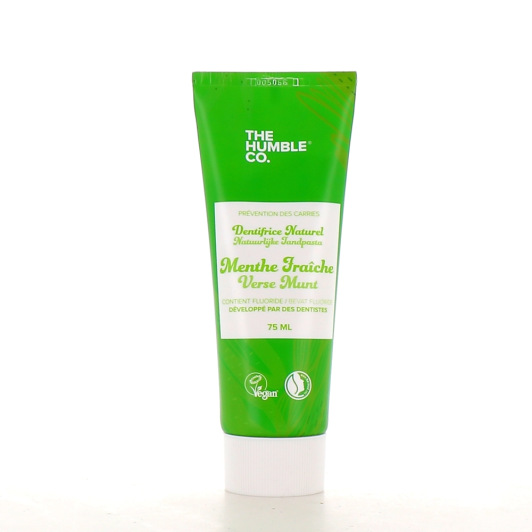 Dentifrice naturel menthe fraîche The Humble Co