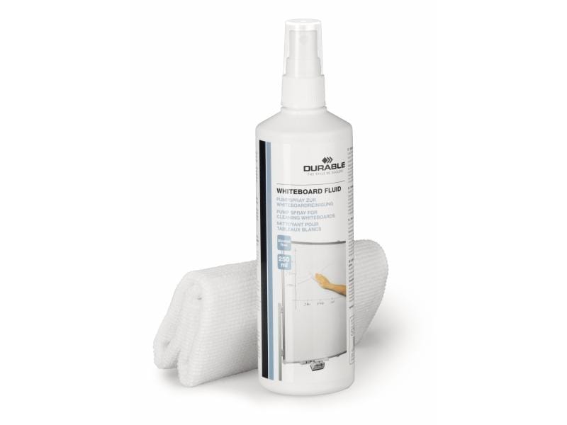 DURABLE Whiteboard Cleaning Set 250 Reinigungsspray