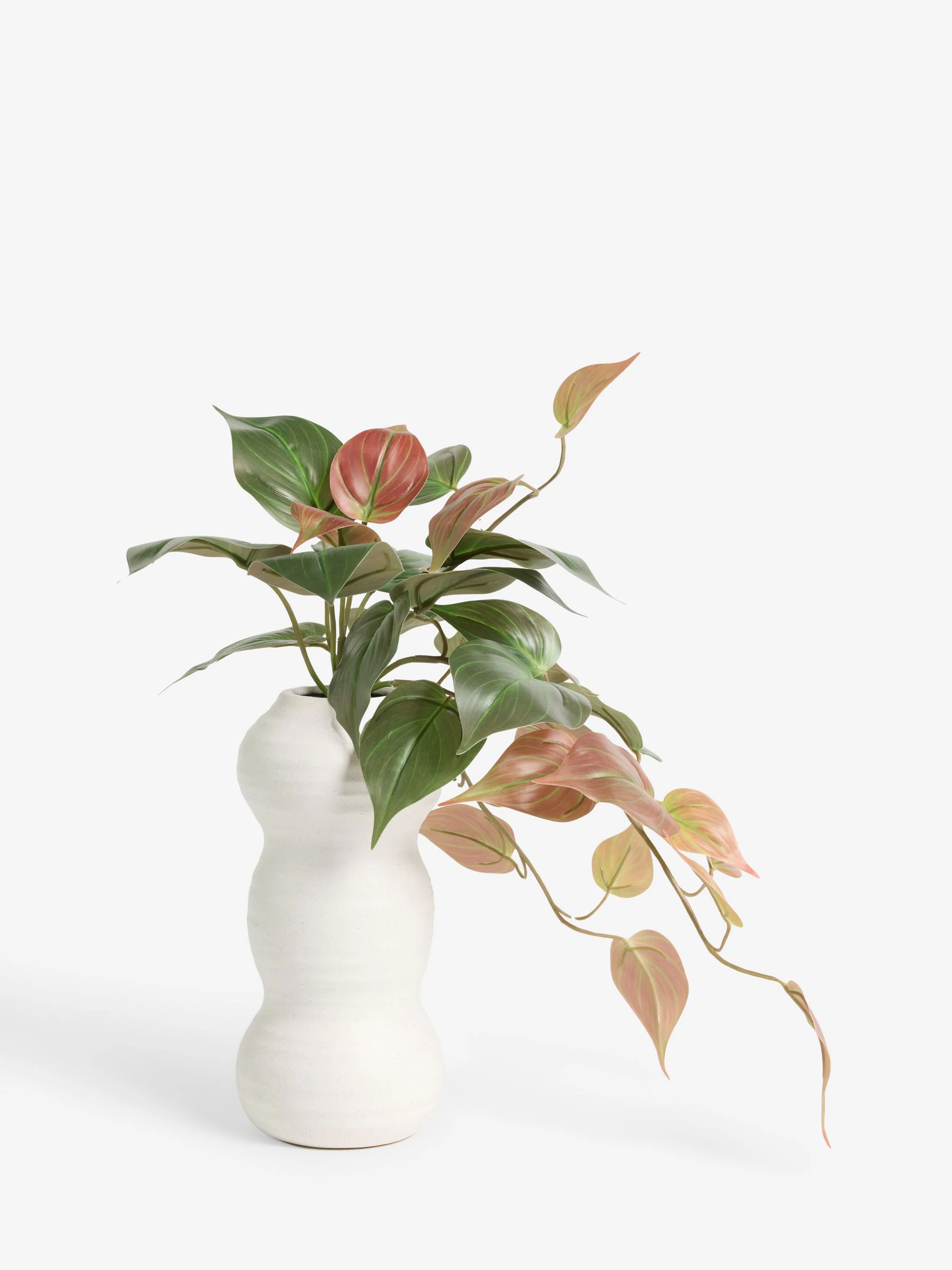 Artificial Trailing Plant In Ceramic Bobble Vase