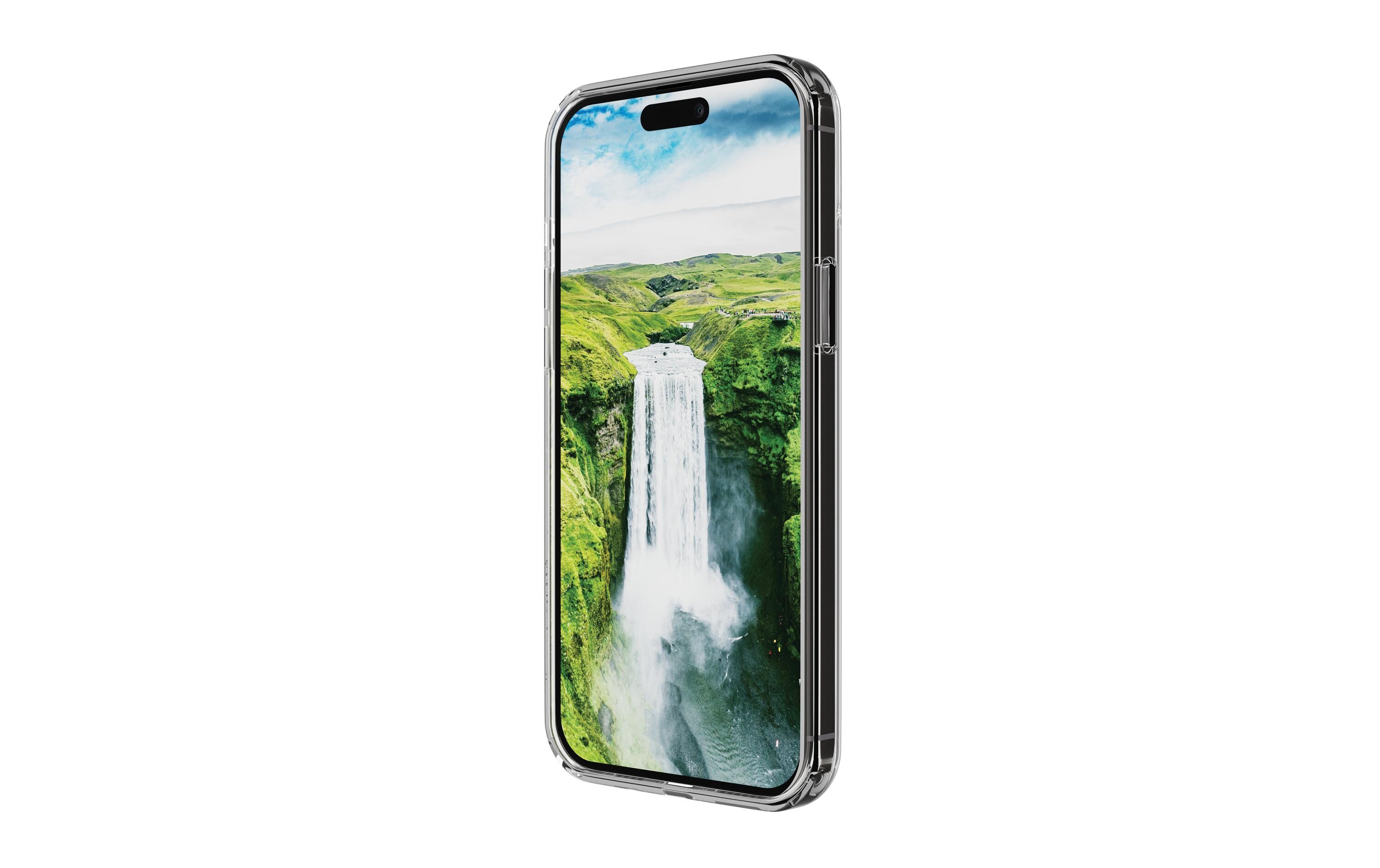 Back Cover Iceland Ultra D3O iPhone 15 TransparentMagSafe-kompatible Schutzhülle mit D3O-Schutz für das Apple iPhone 15