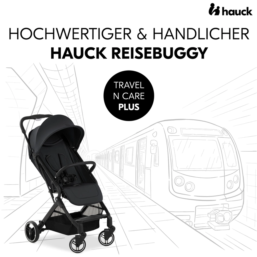 hauck Buggy Travel N Care Plus Black