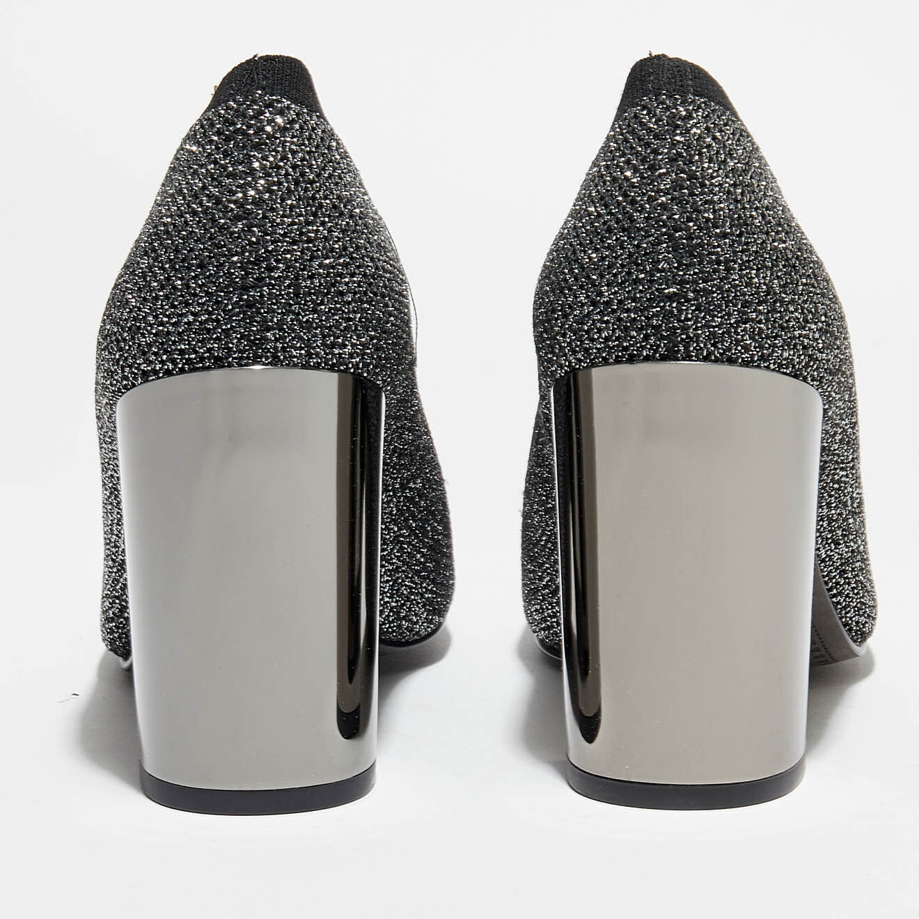 What For Escarpins Susette argentés - Talon 9 cm