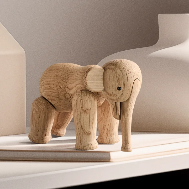Kay Bojesen - Holz-Elefant Klein, Eiche