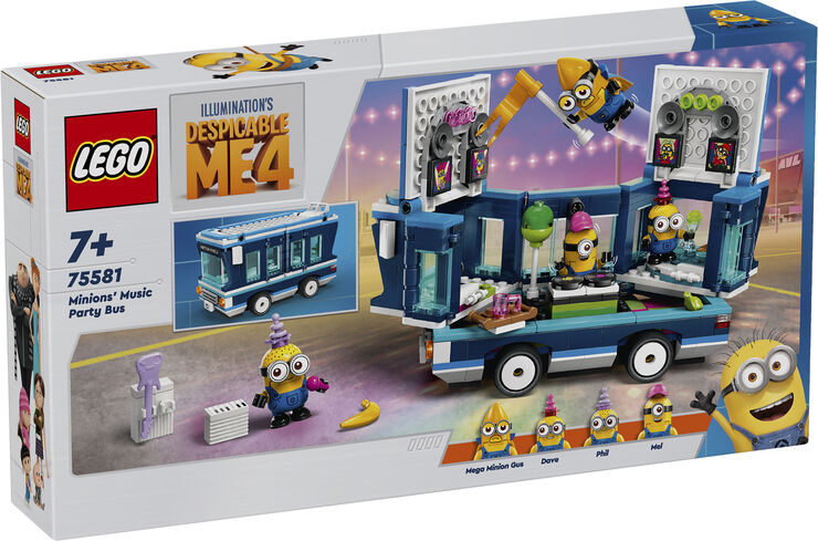 Lego Minions-partybus 75581