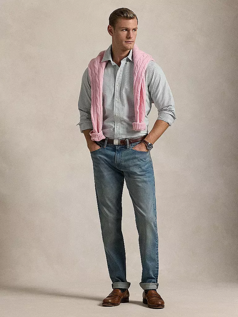 POLO RALPH LAUREN Hemd Regular Fit grün