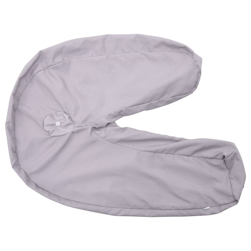 Housse de coussin de grossesse en forme de j 54x43 cm