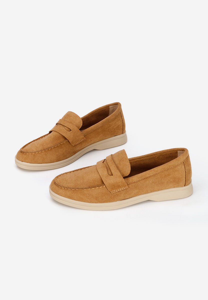 Mocassins femme chameau Hesika