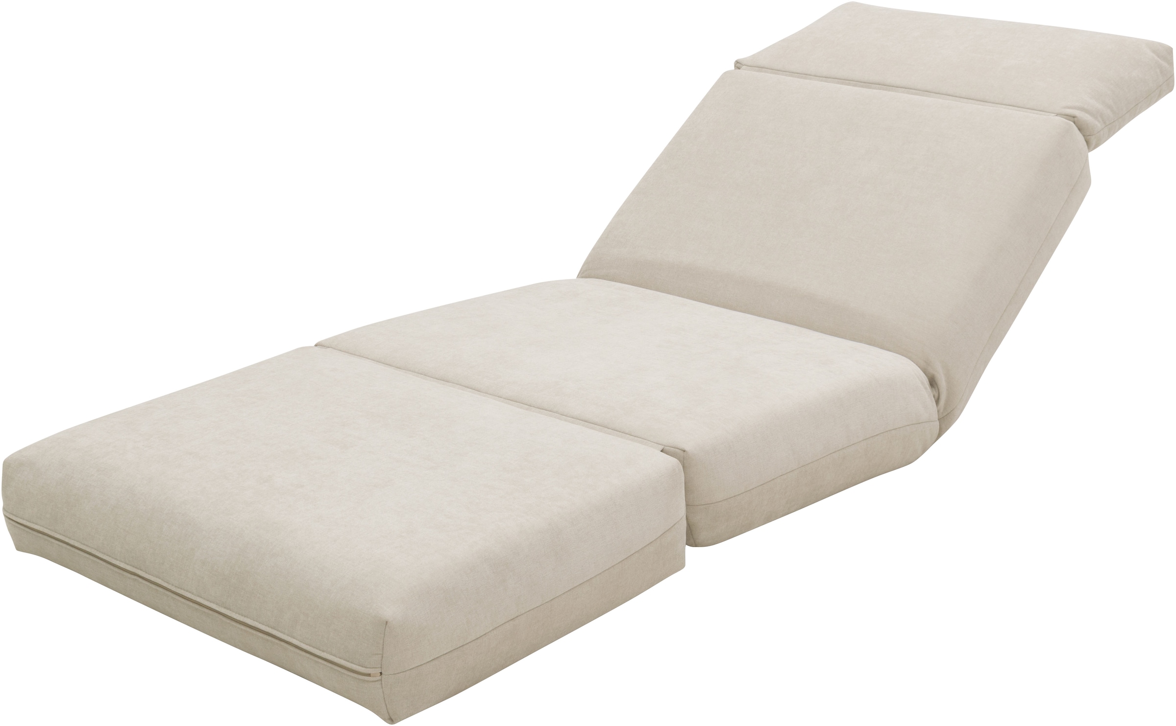 LeGer Home by Lena Gercke Sessel »Amara« Schlafsessel ausklappbar, Bettsessel, mit Rasterung