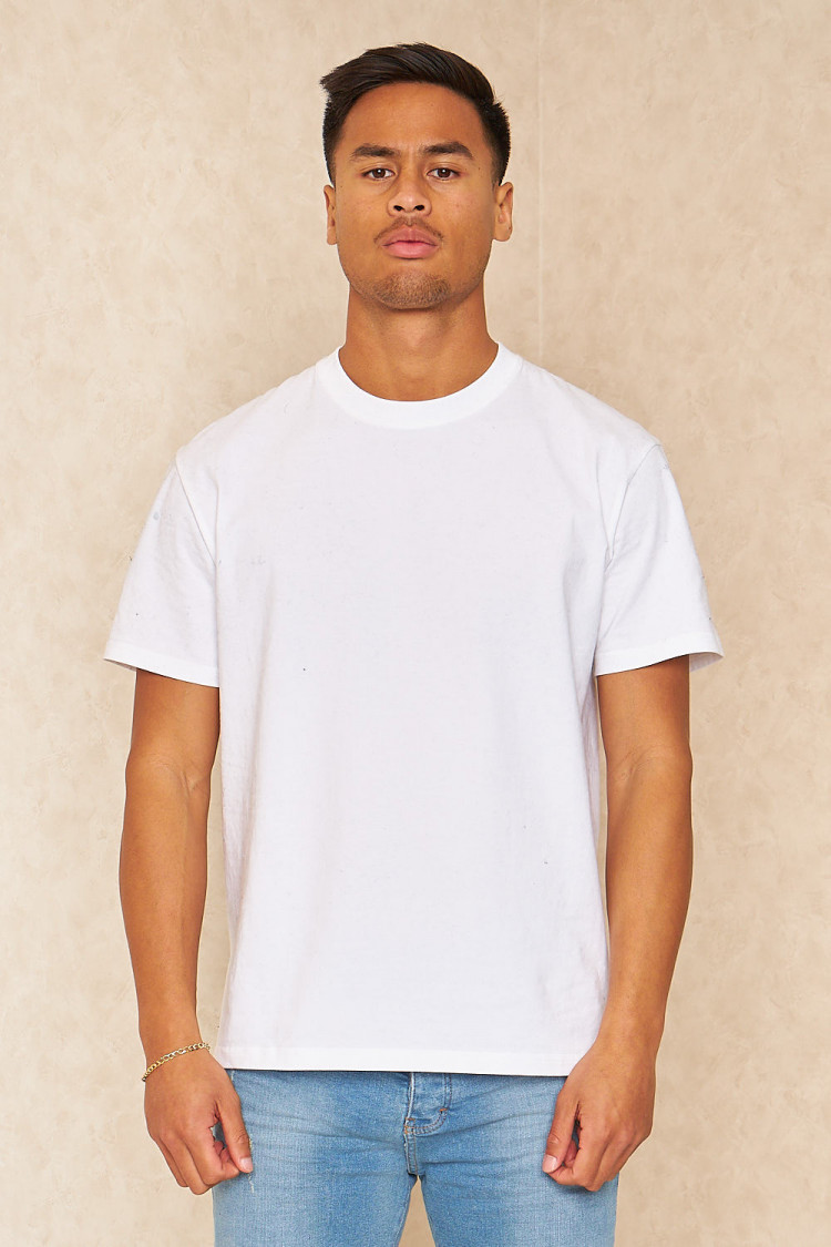 T-shirt basique manches courtes blanc