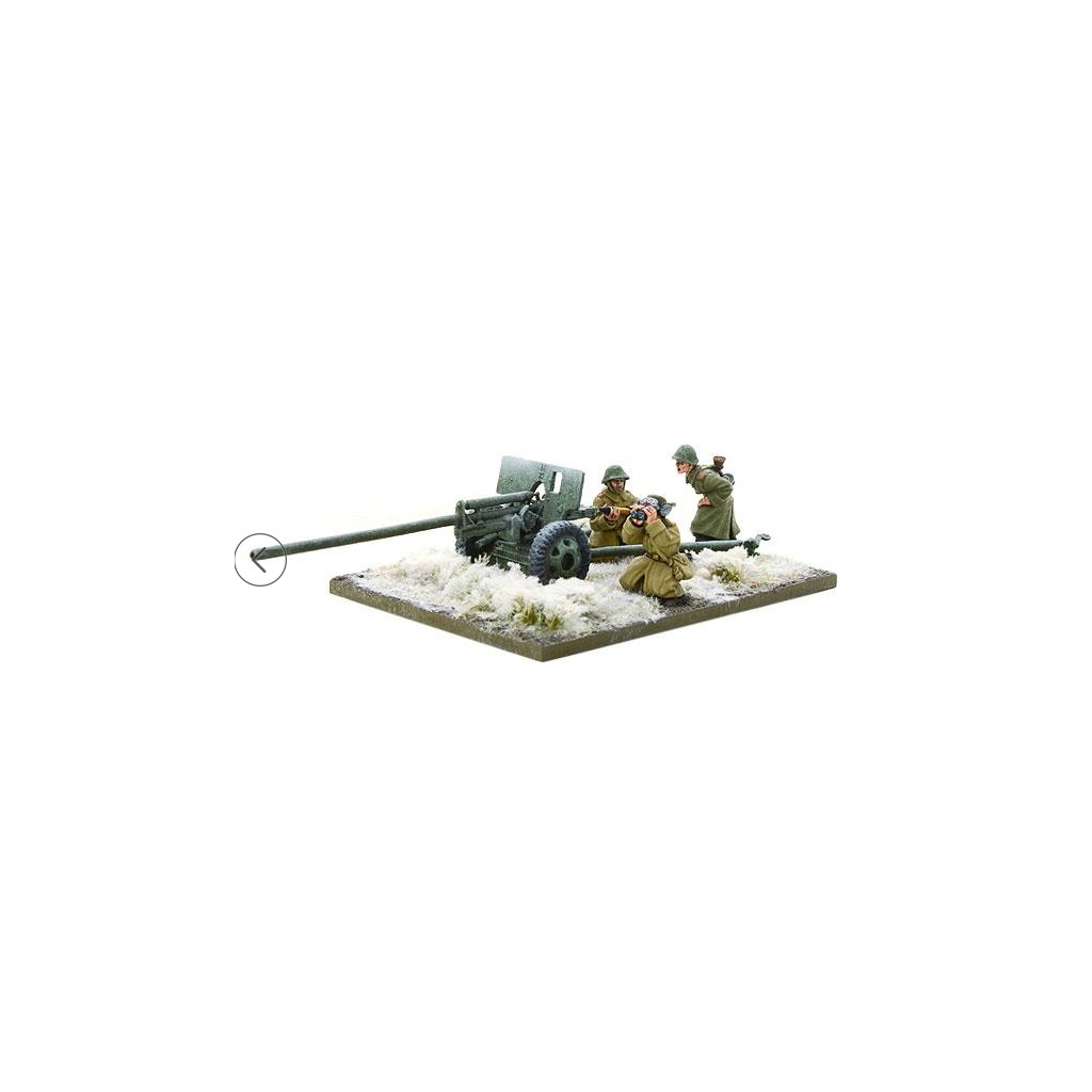 Bolt Action - Soviet ZIS-2 Anti-Tank Gun (Winter)
