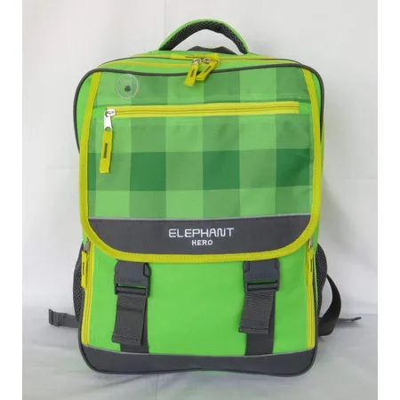 Pulma Schulrucksack XL Elefant grün