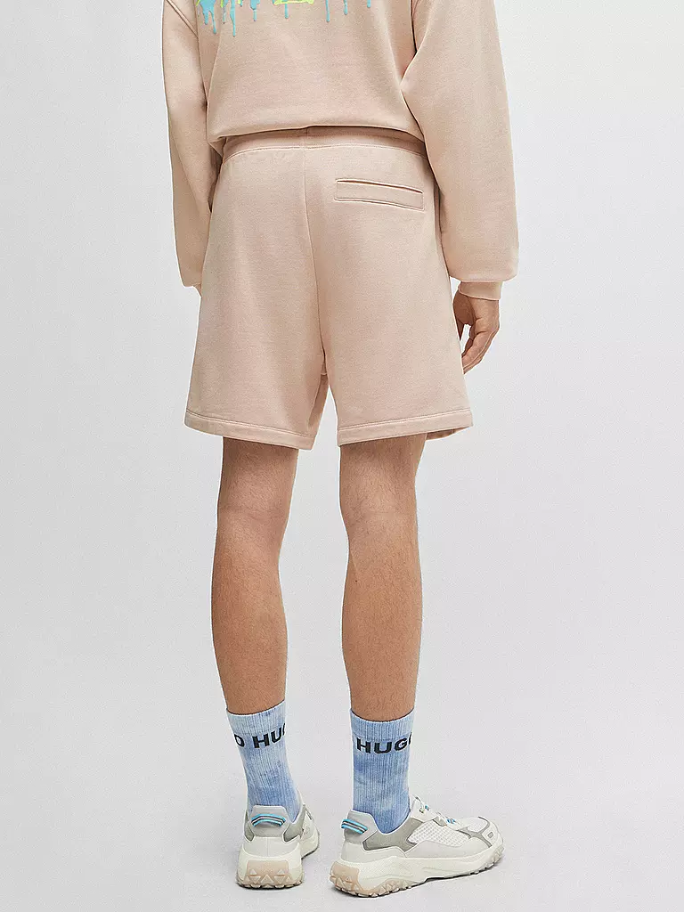 HUGO Sweatshorts DAPALMI rosa