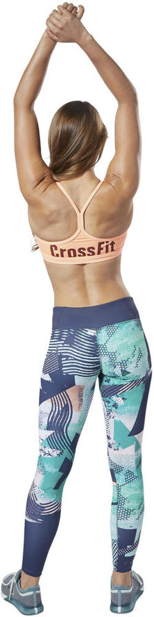 Reebok SKinny Strap Bra - Authentic Orange