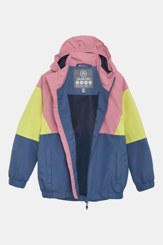 Color Kids Color Kids Colorblock Hardshell Jas Junior