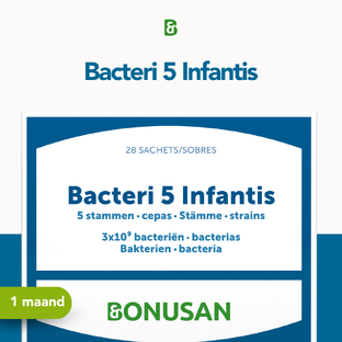 Bonusan Bacteri 5 Infantis Sachets Duoverpakking 2x28ST