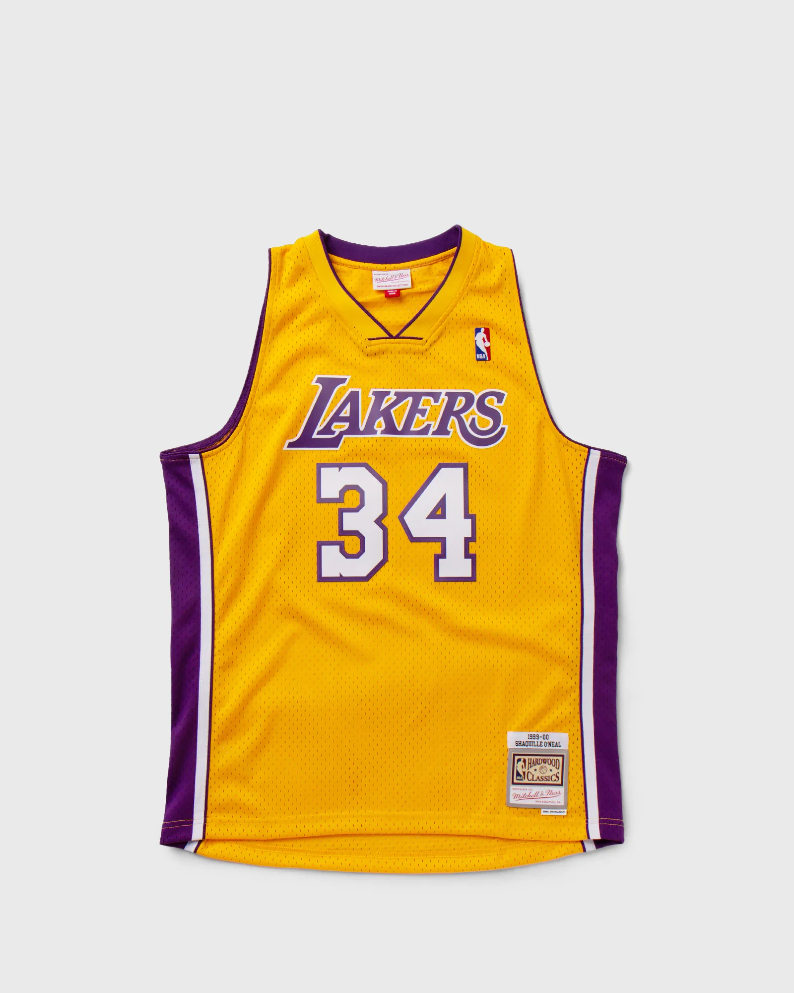 Mitchell & Ness NBA Swingman Jersey Los Angeles Lakers Home 1999-00 Shaquille O'Neal #34