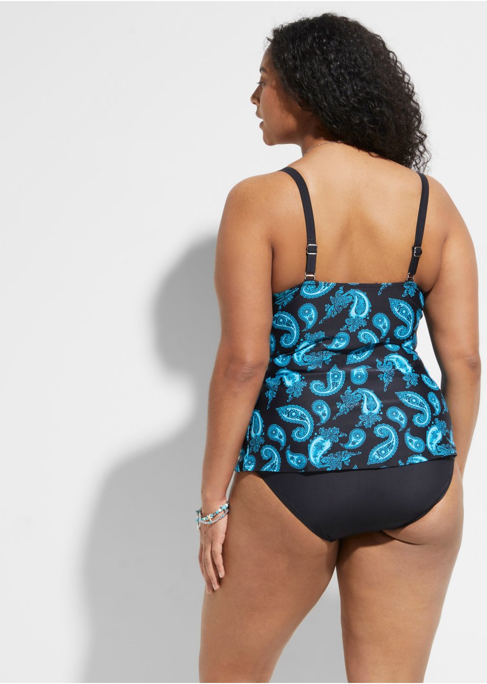Haut de tankini en polyamide recyclé