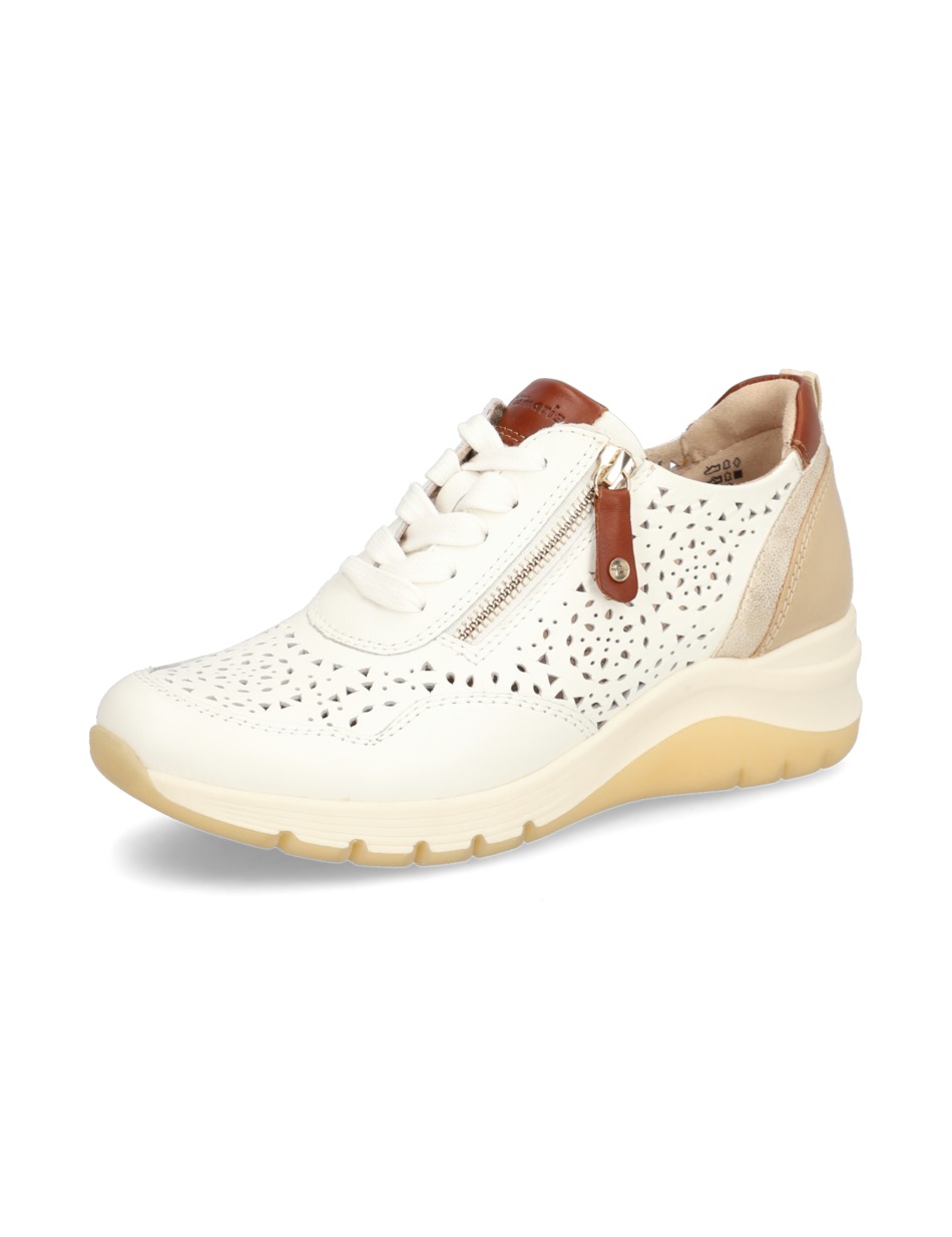 Lederkombination Sneaker