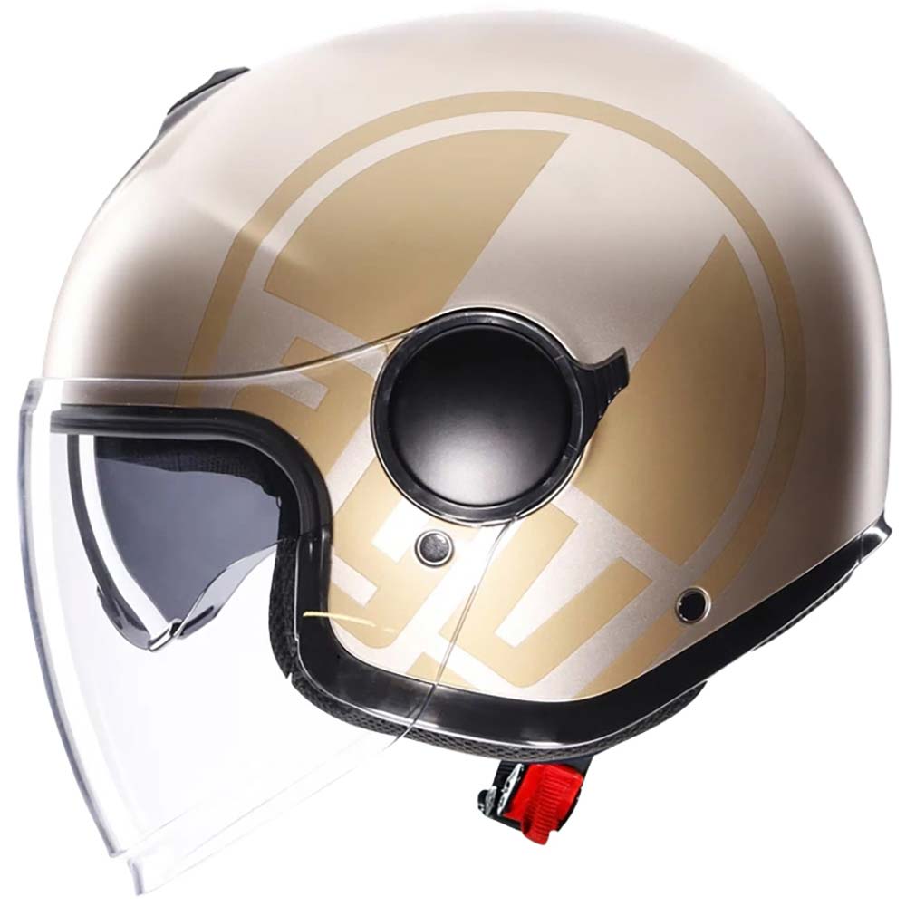 AGV - Casque Eteres Sirolo Beige / Or / Mat