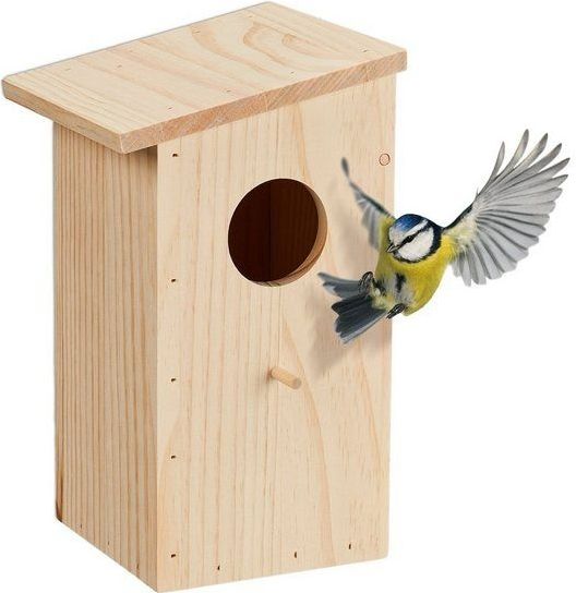 Nestkast - Natuur - Grenen - Voor Tuinvogels