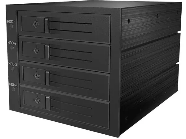 ICY BOX IB-564SSK - Hus til lagringsenhed - 3.5
