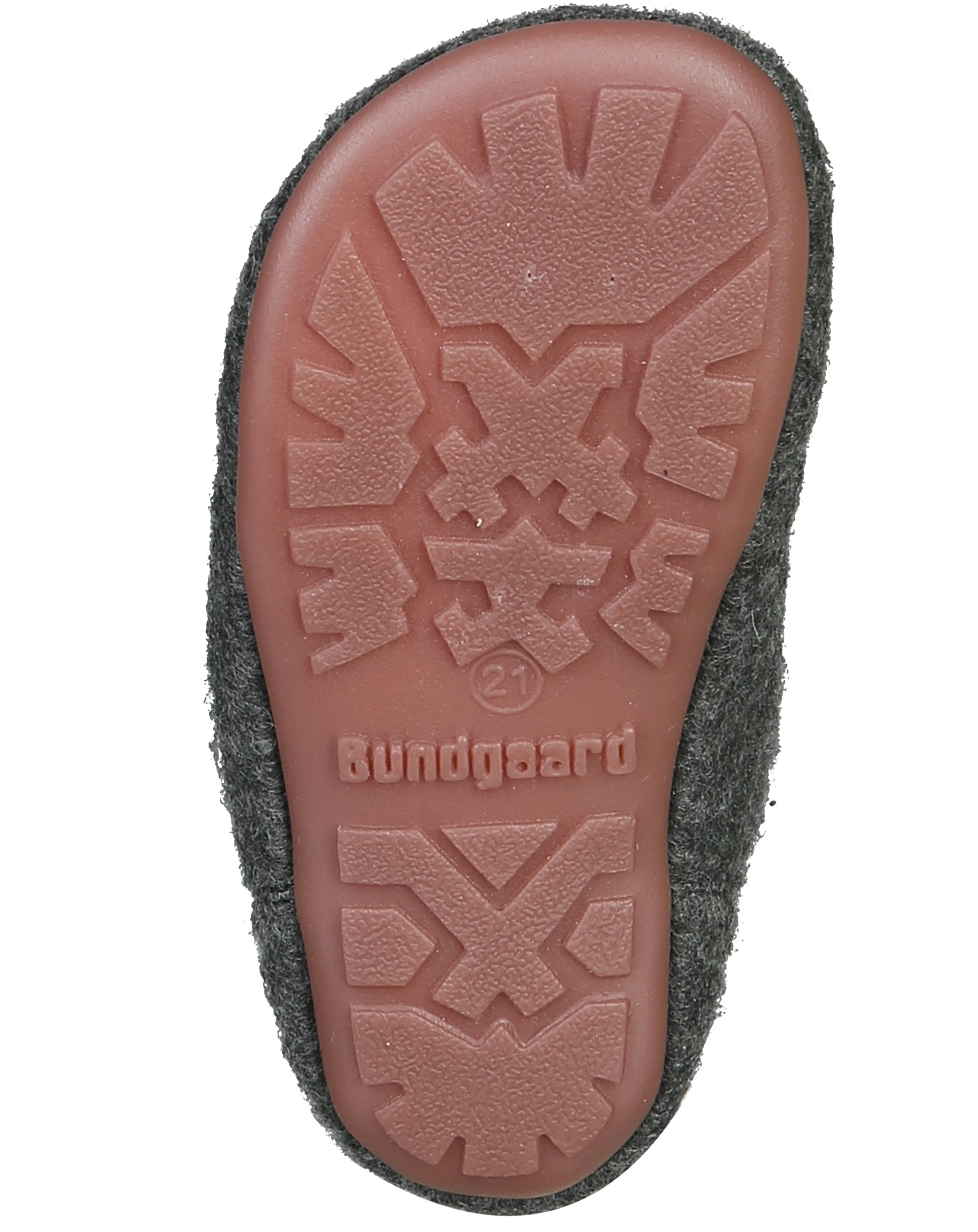 Klett-Krabbelschuhe TANNU WOOL in dark grey