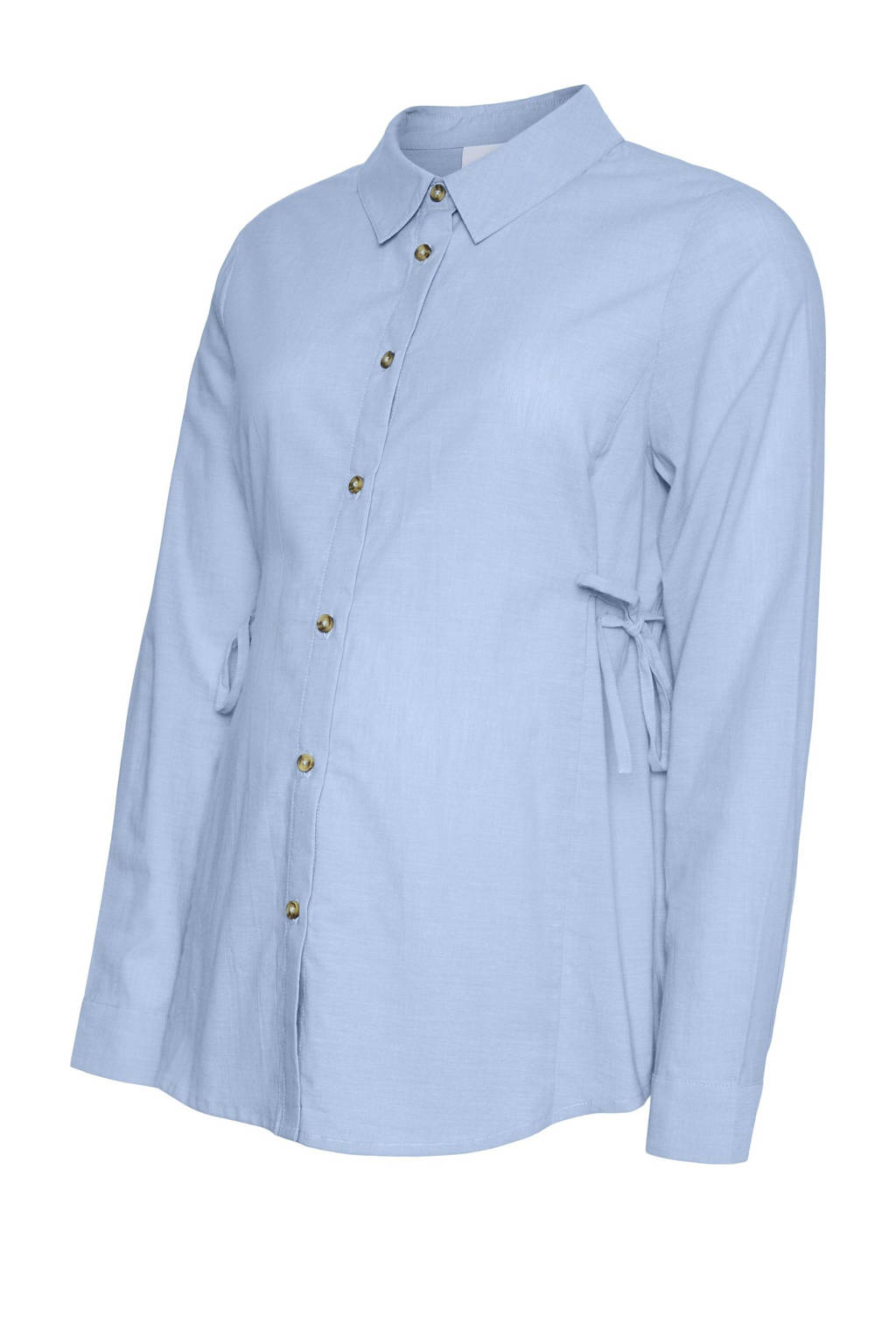 MAMALICIOUS zwangerschaps blouse blauw