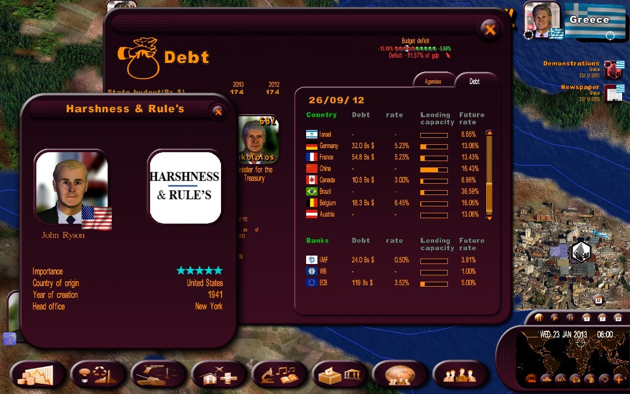 MASTERS OF THE WORLD - Geopolitical Simulator 3- PC