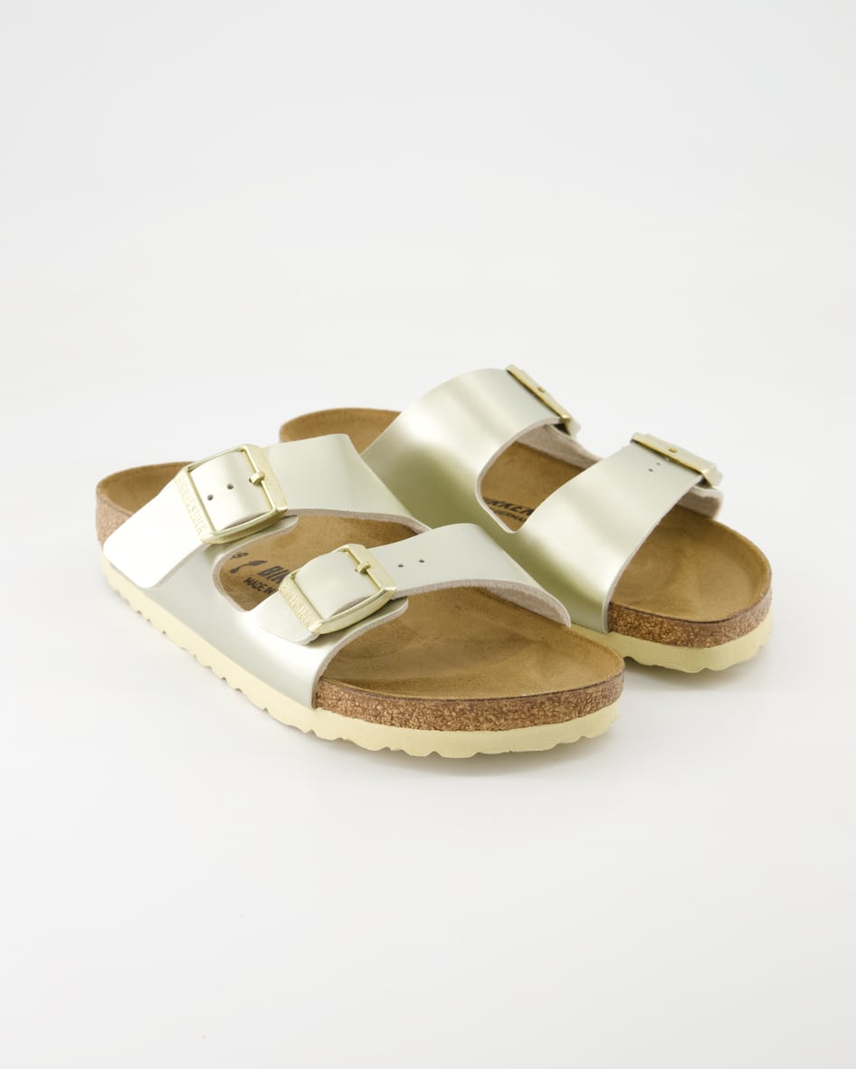 Birkenstock Arizona Kids Pantoletten in Gold