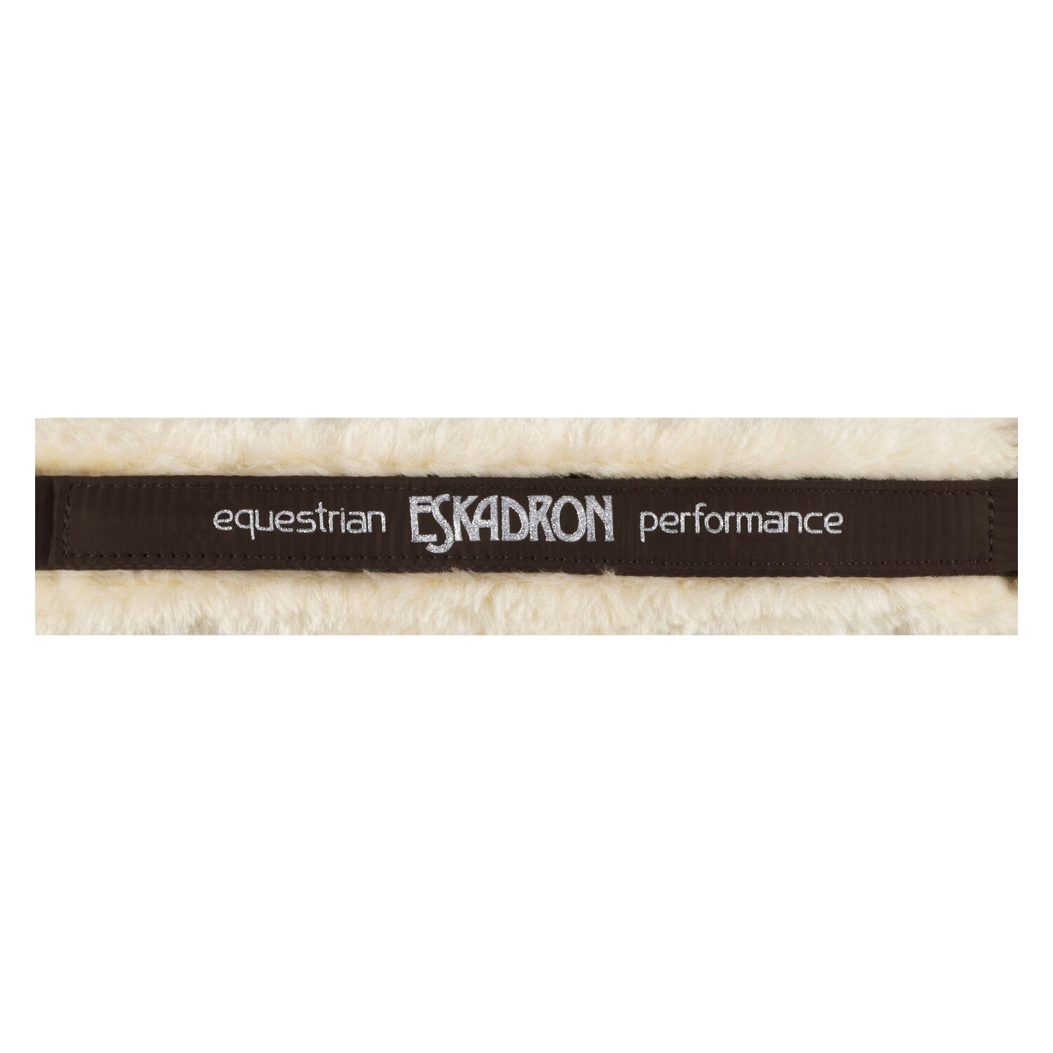 ESKADRON Basic Halfter FauxFur Double Pin  - darkbrown