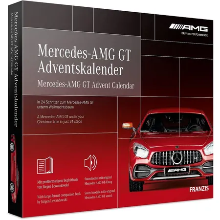 Franzis Adventskalender AMG GT3 Coupé Adventskalender