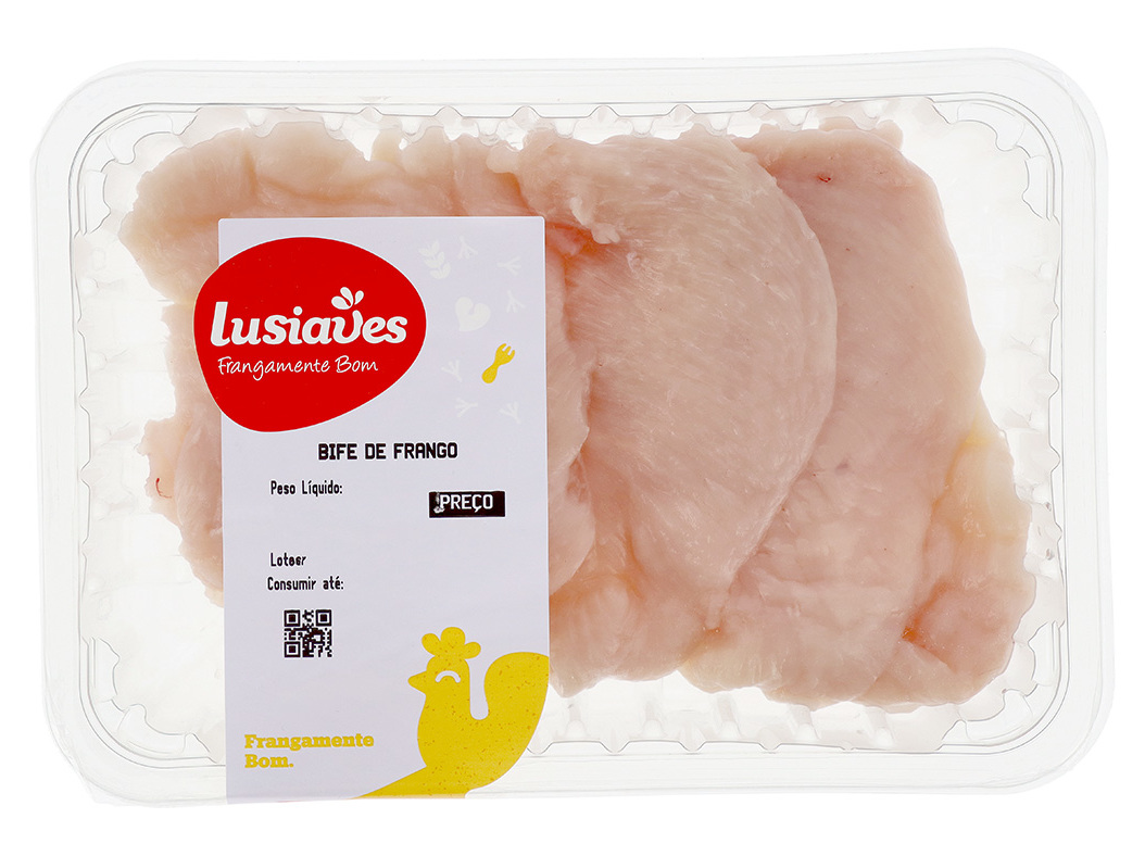 BIFE/ESCALOPE DE FRANGO LUSIAVES KG