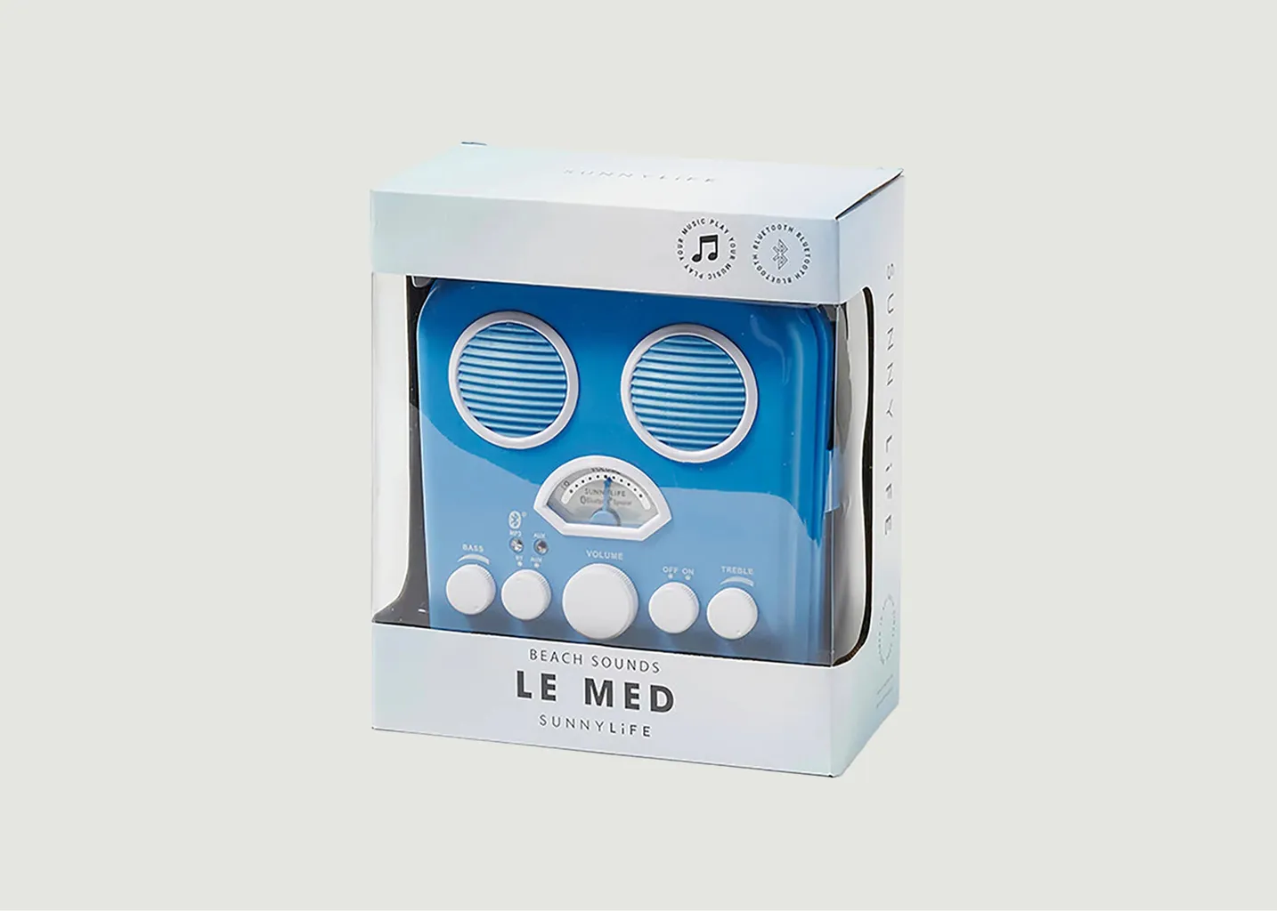 Enceinte fantaisie pour la plage Le Med Sunny Life