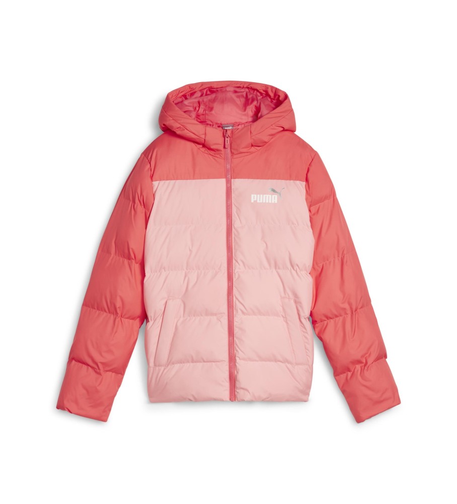 Jaqueta Puma Colourblock Polyball rosa
