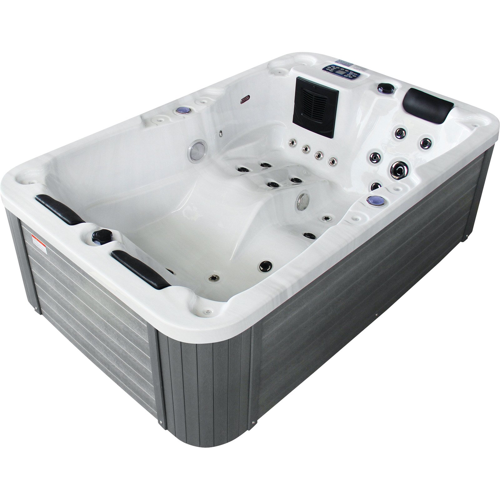 Sonnenkönig Aussenwhirlpool Kreta weiss