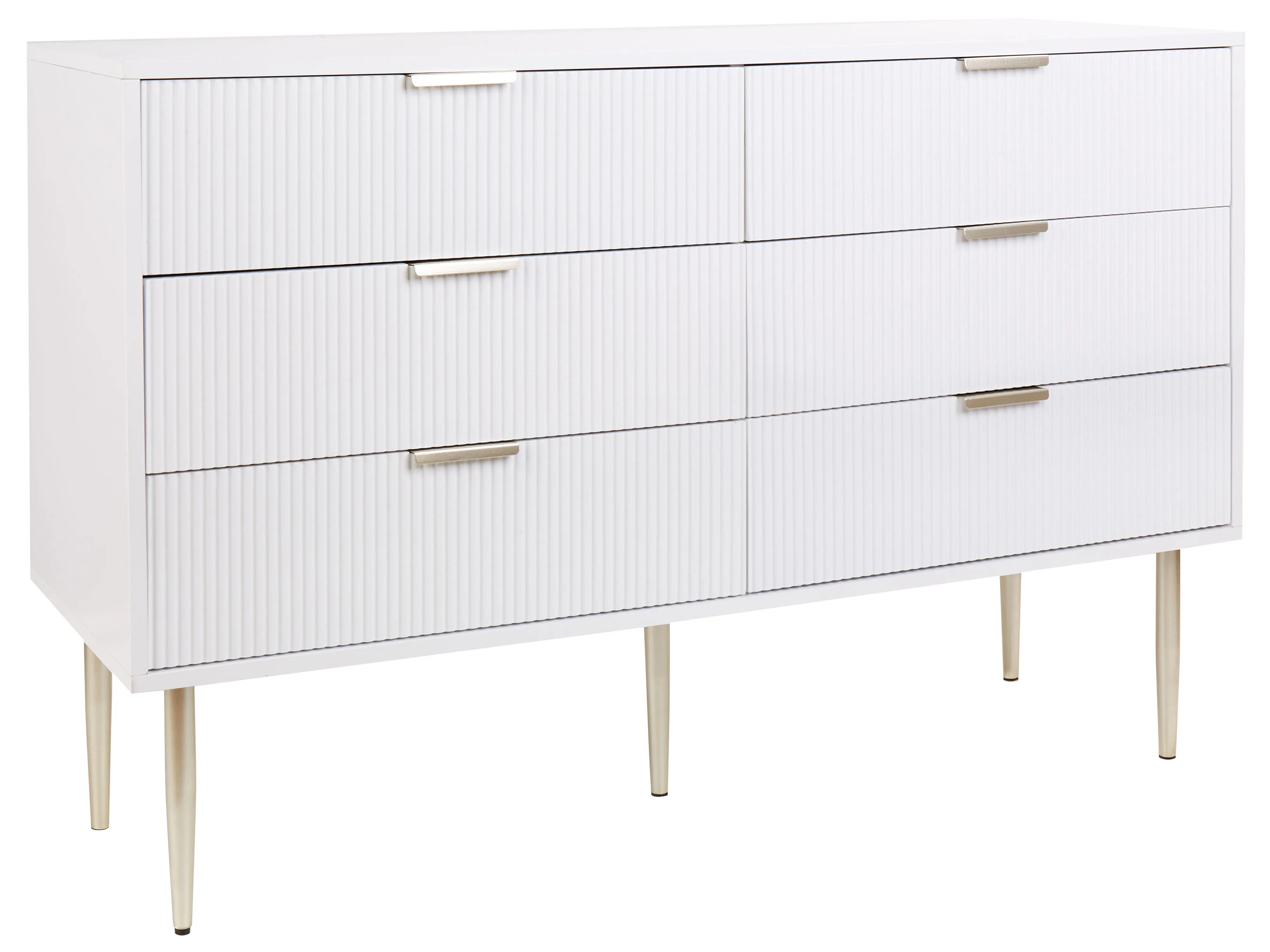 Ladekast 6 lades SOHO Wit
