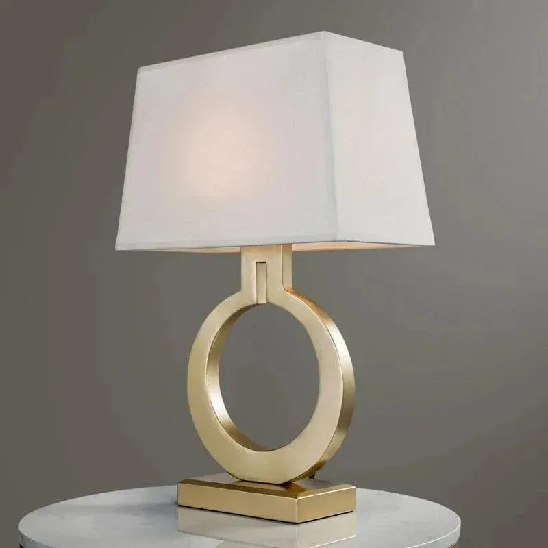 Nordic Modern Home Decorating Table Lamp (Gold/Black) | Retro luxury LED Decor Lights