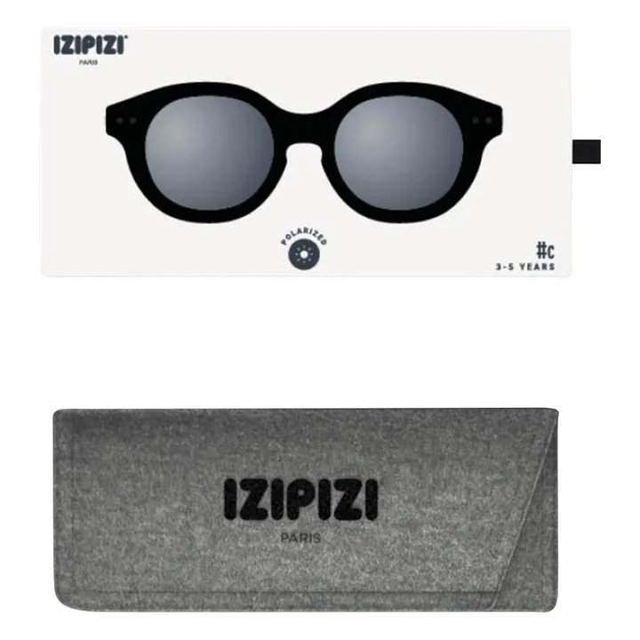 IZIPIZI Lunettes de Soleil #C Kids Plus | Noir