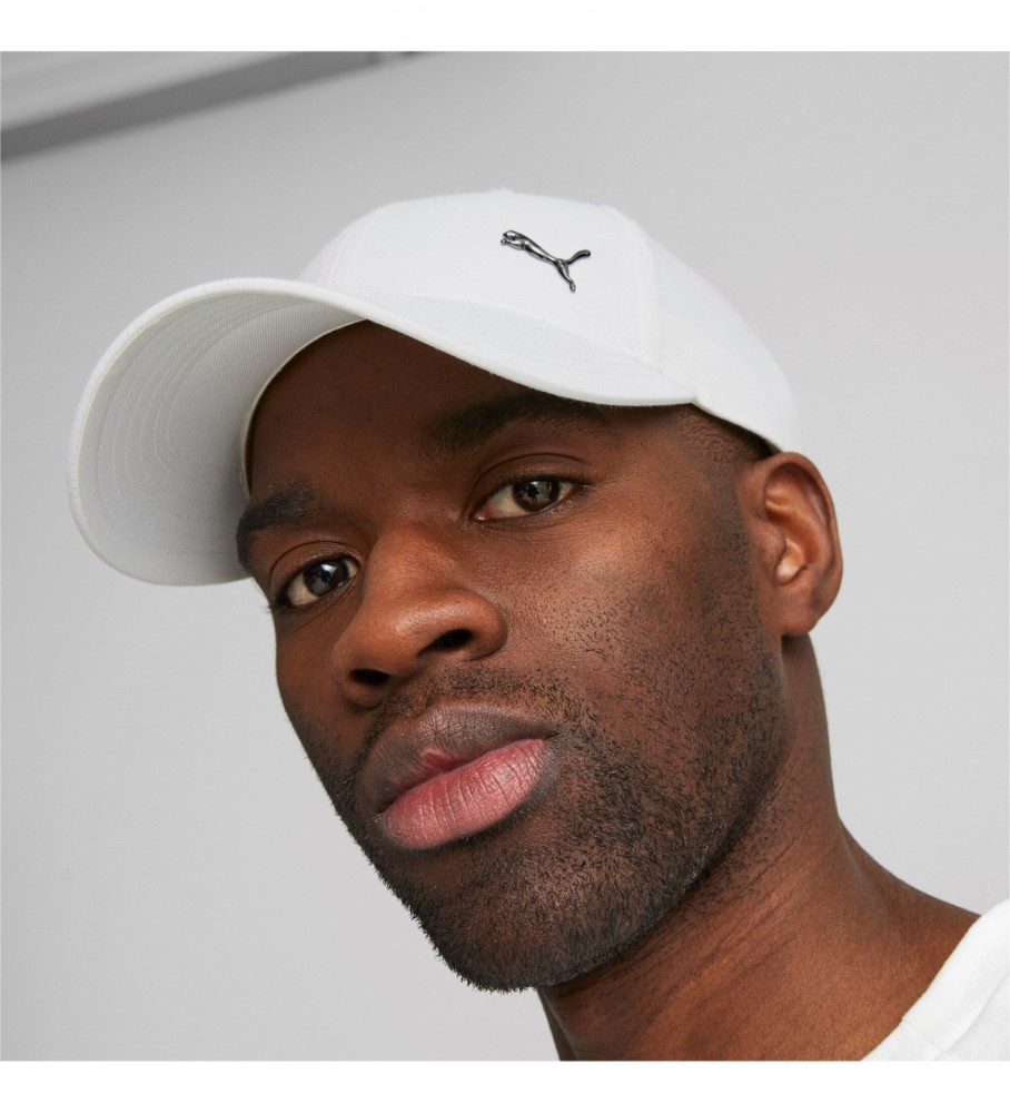 Boné de golfe Puma Metal Cat, branco