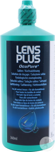 Lens Plus OcuPure Solution De Rinçage Flacon 360ml