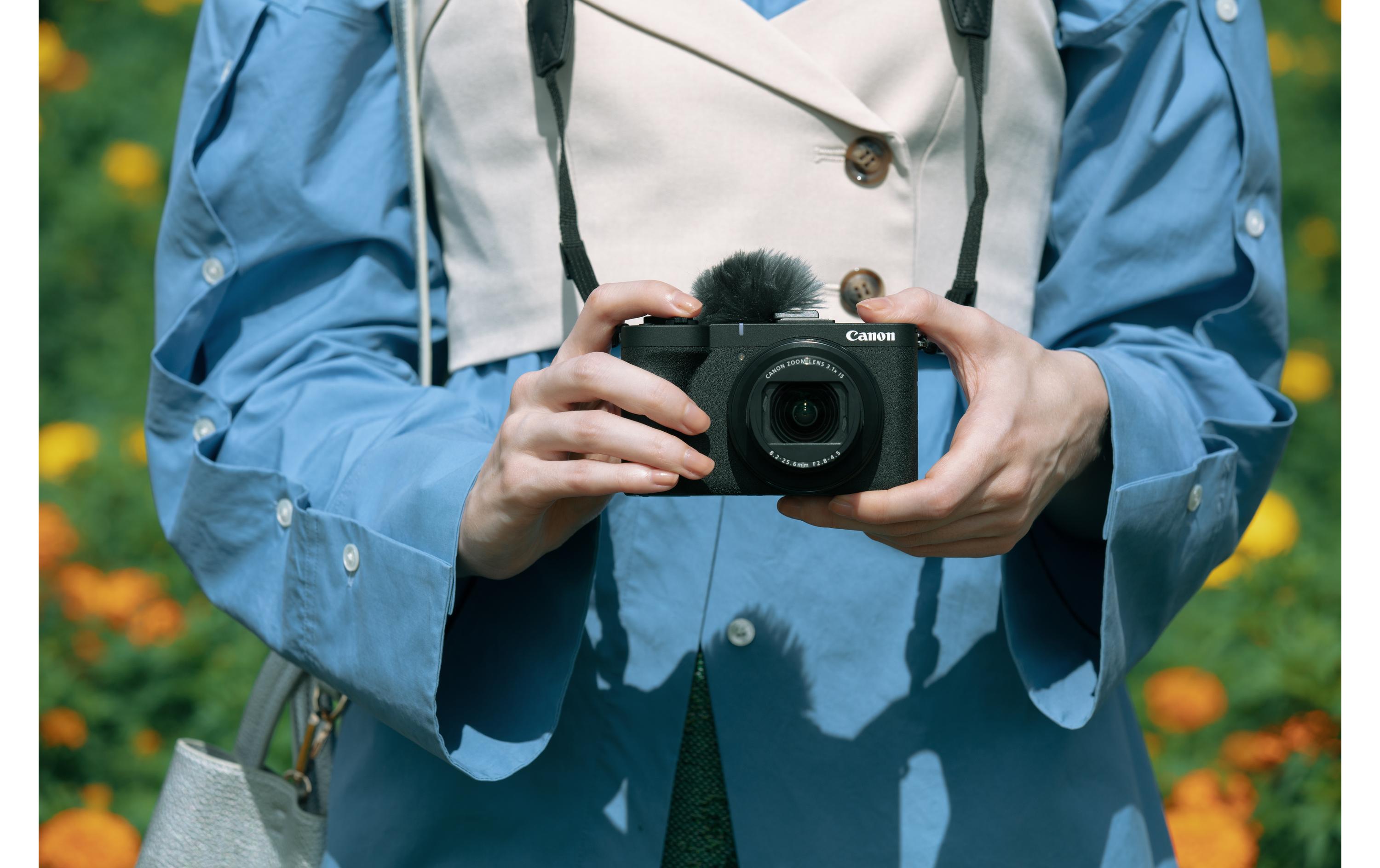 Fotokamera PowerShot V1<br>Leistungsstarke Kompaktkamera im Taschenformat mit Schwerpunkt auf Videoaufnahmen