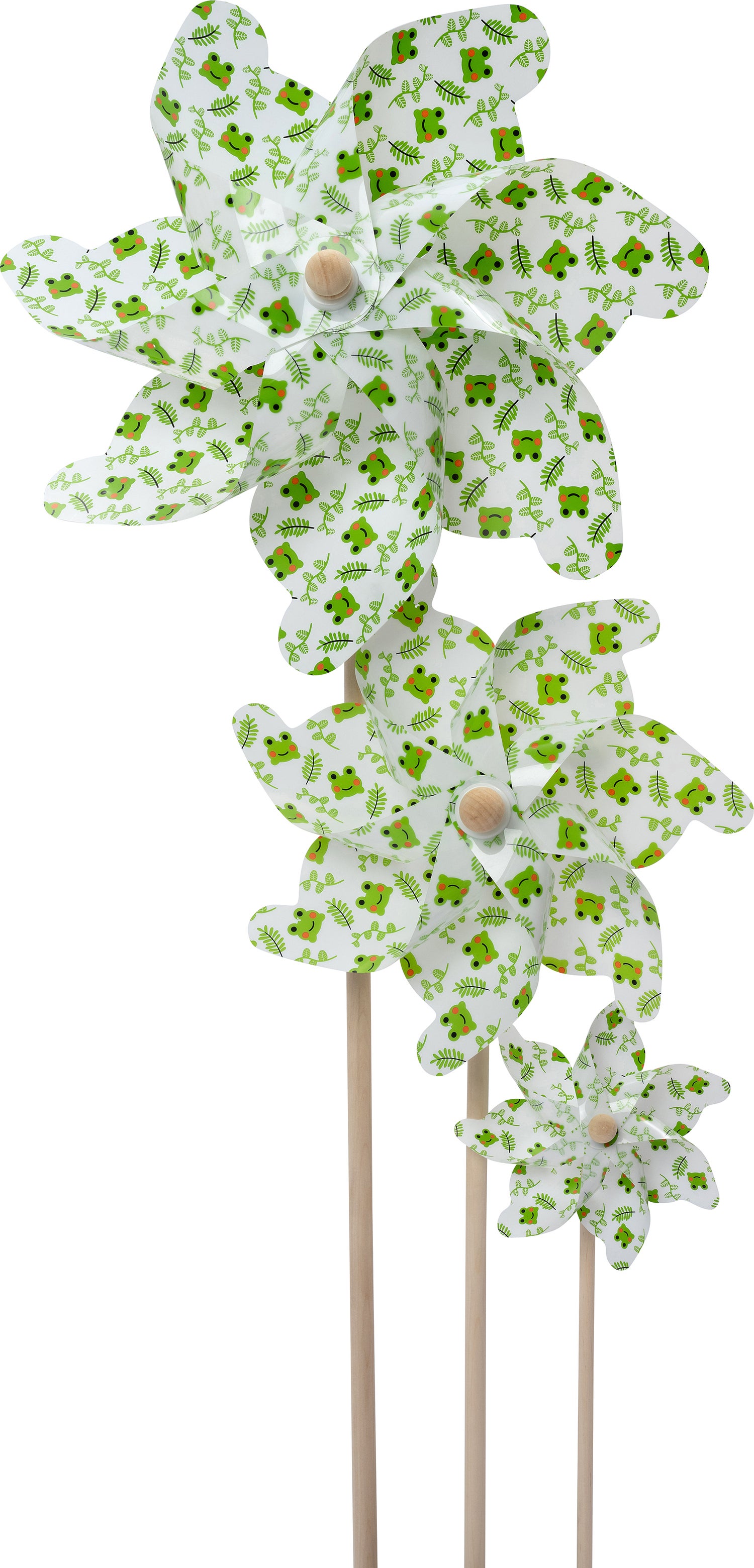 Intratuin tuinsteker Milly groen kikker D 17 H 48 cm