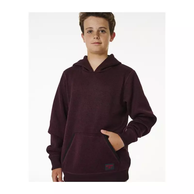 Sweat junior RIPCURL Crescent Hood -Boy Maroon 10